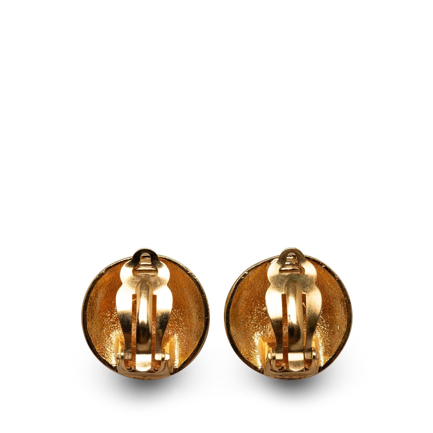 CHANEL CC Clip On Earrings Costume Earrings