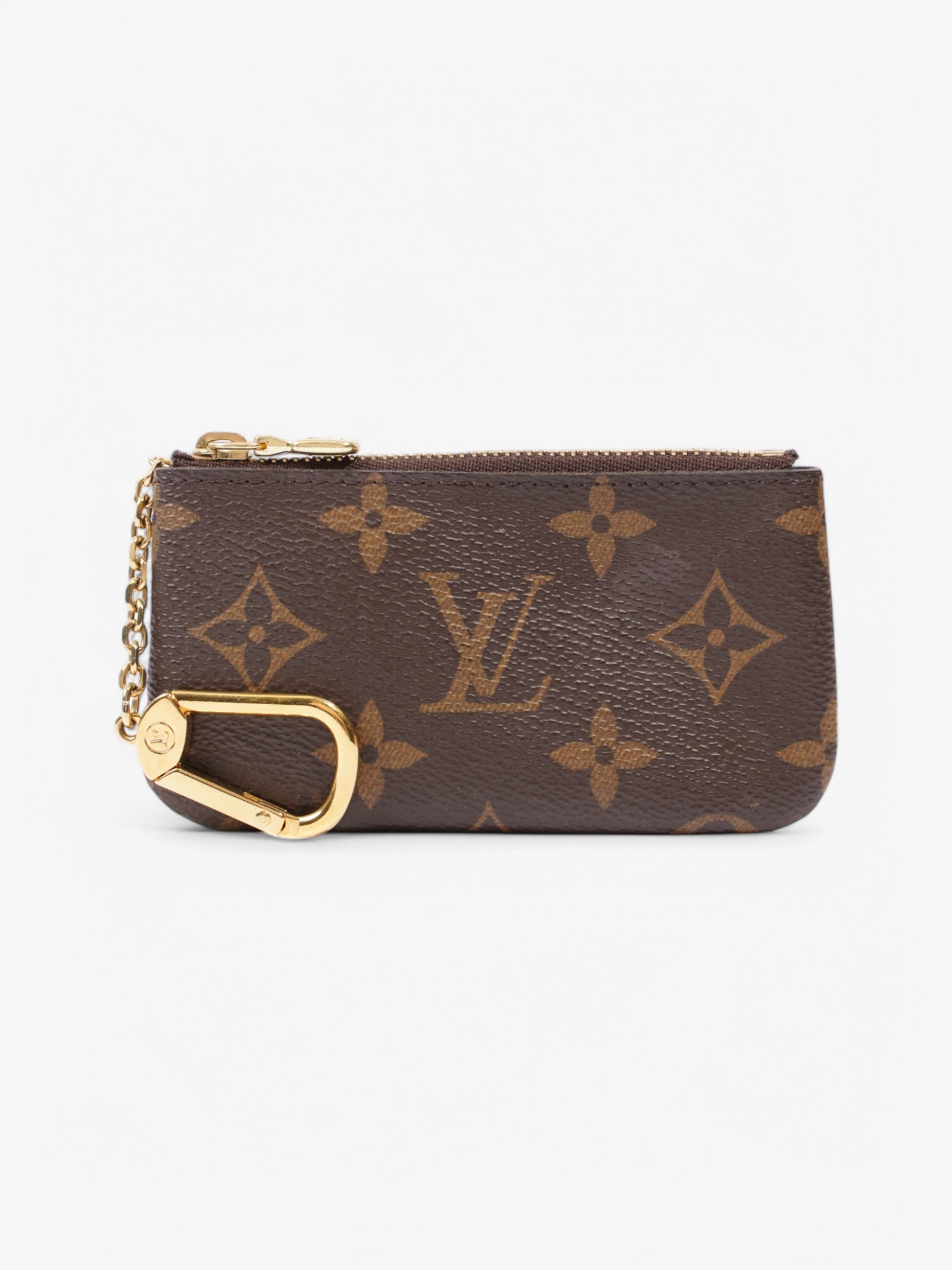 Louis Vuitton Coated Monogram Canvas Coated Canvas Gold Wallet Case