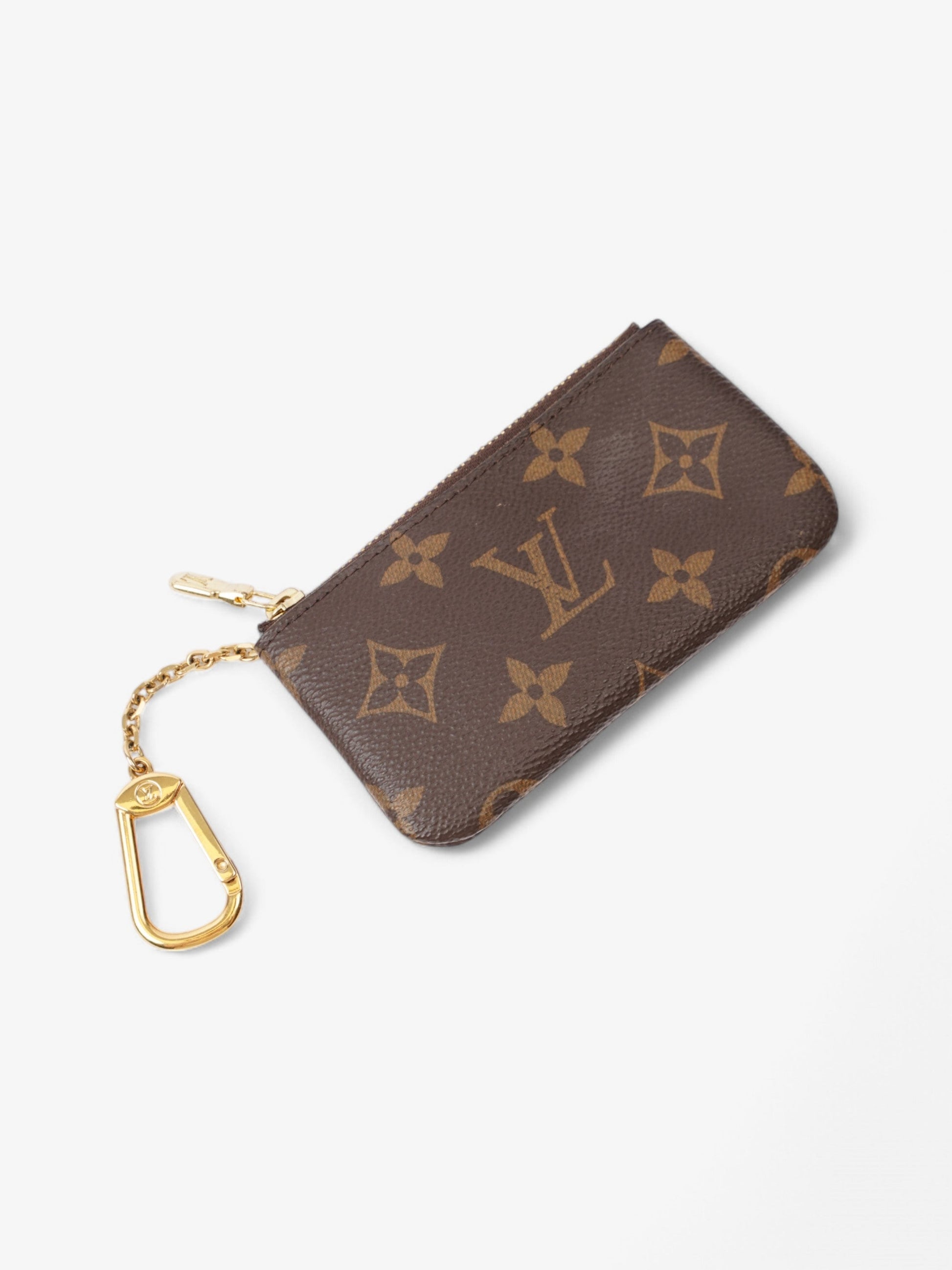 Louis Vuitton Coated Monogram Canvas Coated Canvas Gold Wallet Case