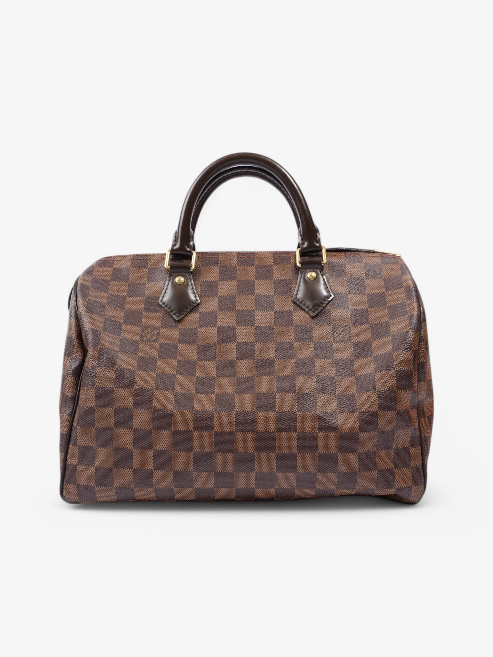 Louis Vuitton Speedy Ebene Coated 30 Canvas Coated Canvas Damier Apparel Canvas 49