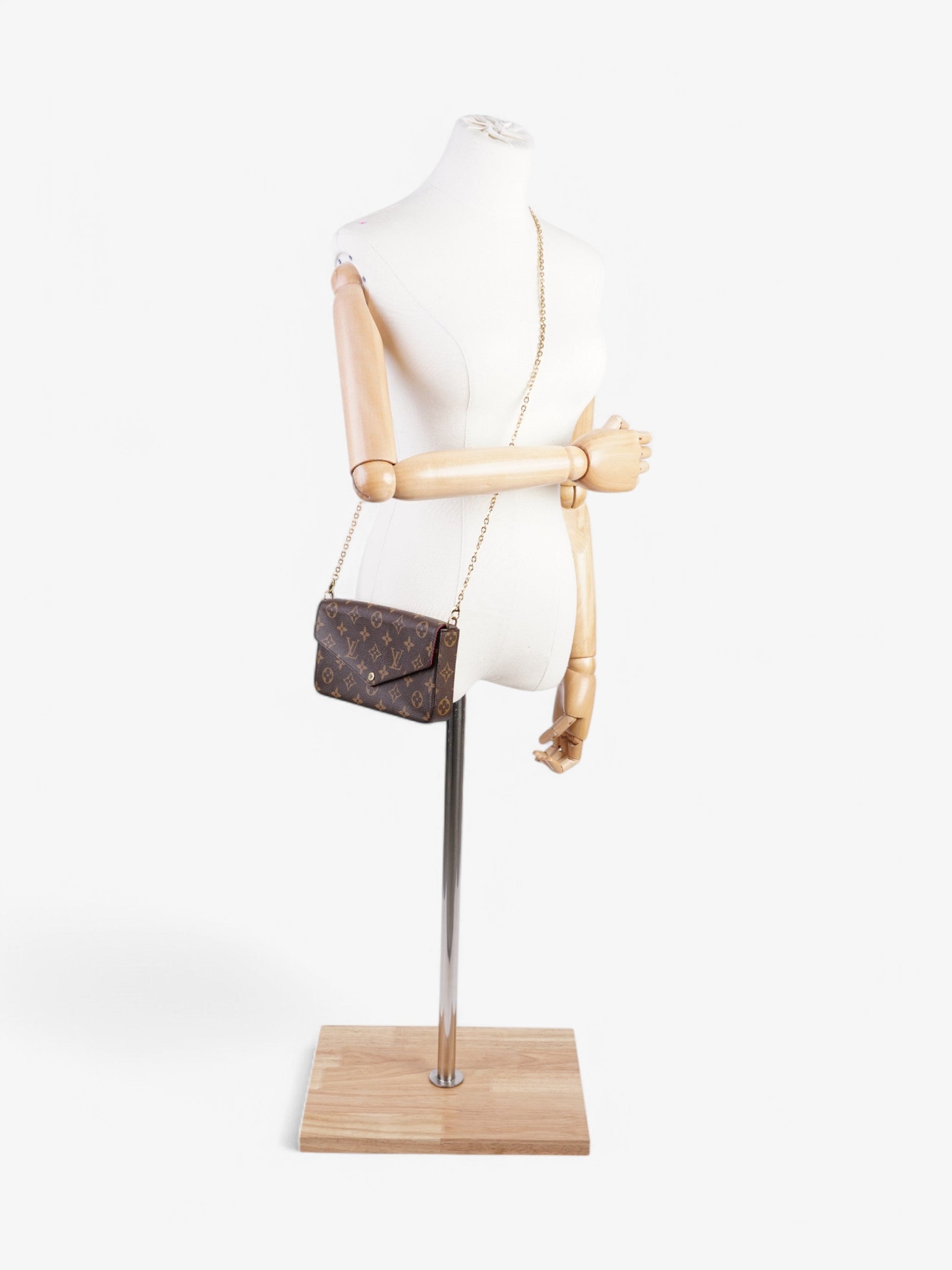 Louis Vuitton Pochette Felicie Coated Monogram Canvas Coated Canvas Apparel Canvas 111