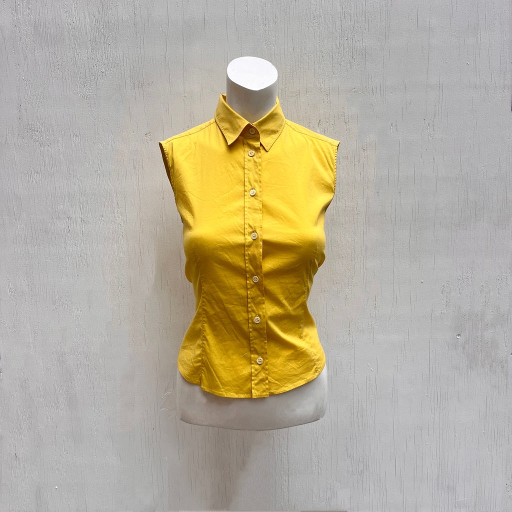 Prada Handbag Shirt Yellow