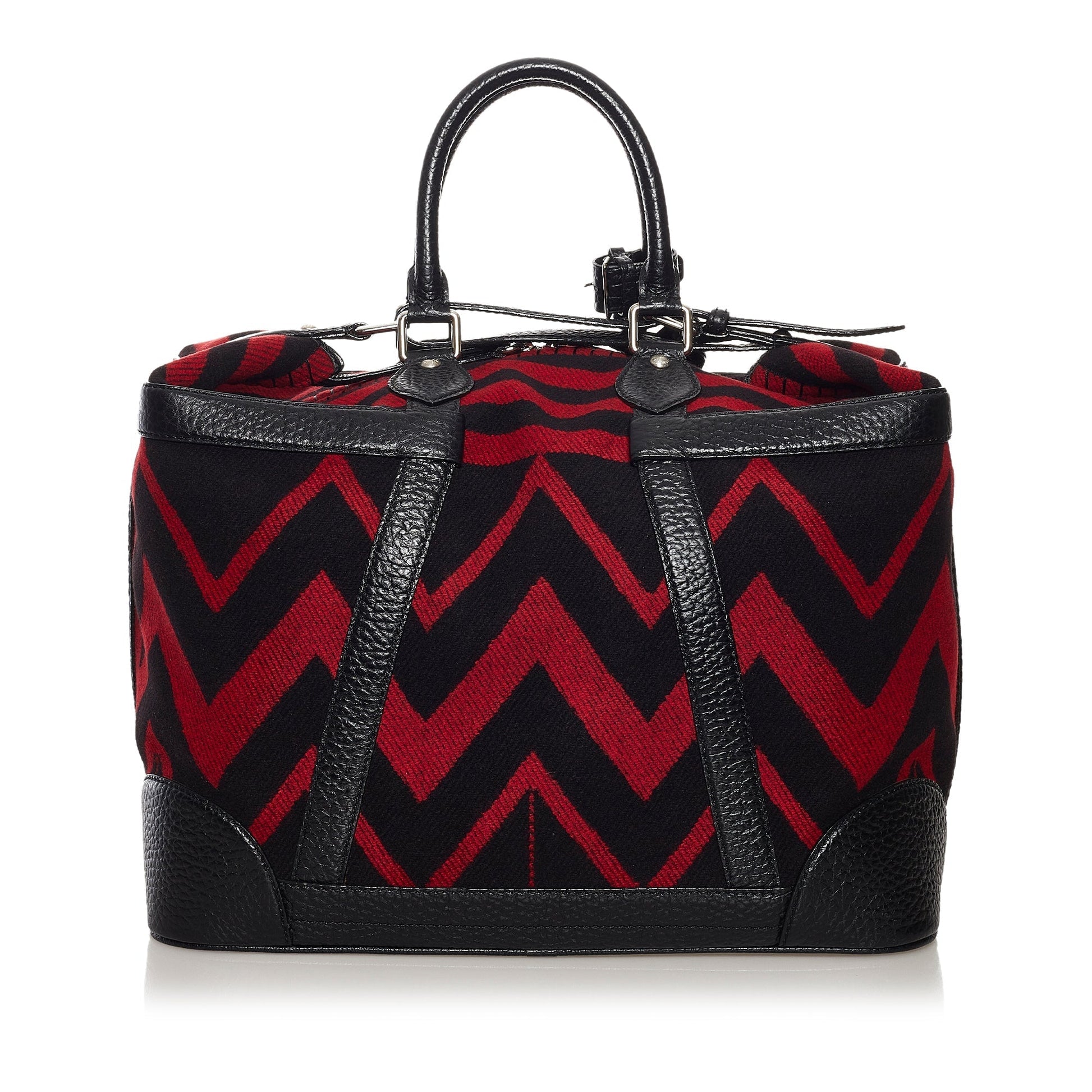 Red Louis Vuitton Grimaud Vail Blanket Travel Bag