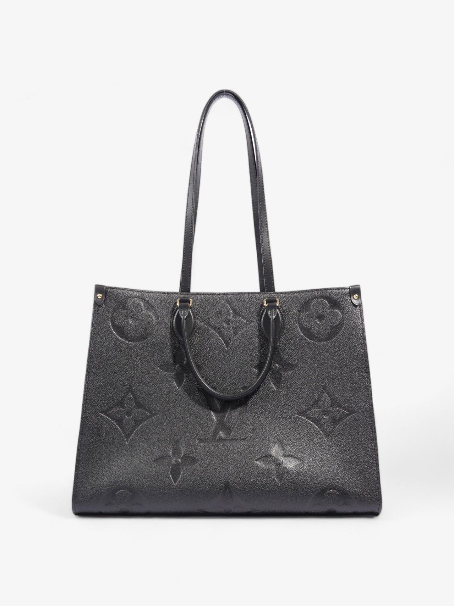 Louis Vuitton OnTheGo GM Monogram Empreinte Leather Black Handbag