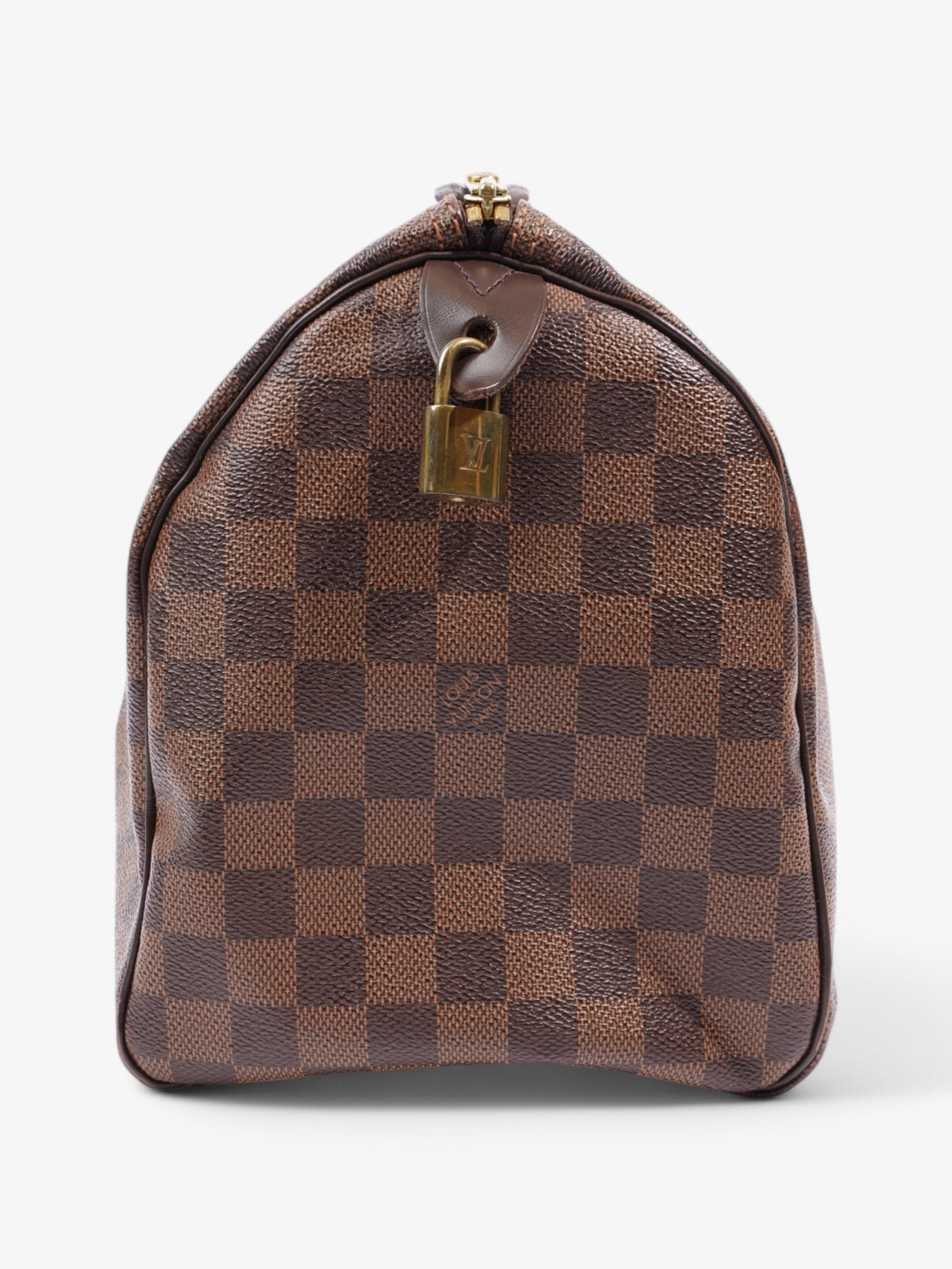 Louis Vuitton Speedy Ebene Coated 30 Canvas Coated Canvas Damier Apparel Canvas 56
