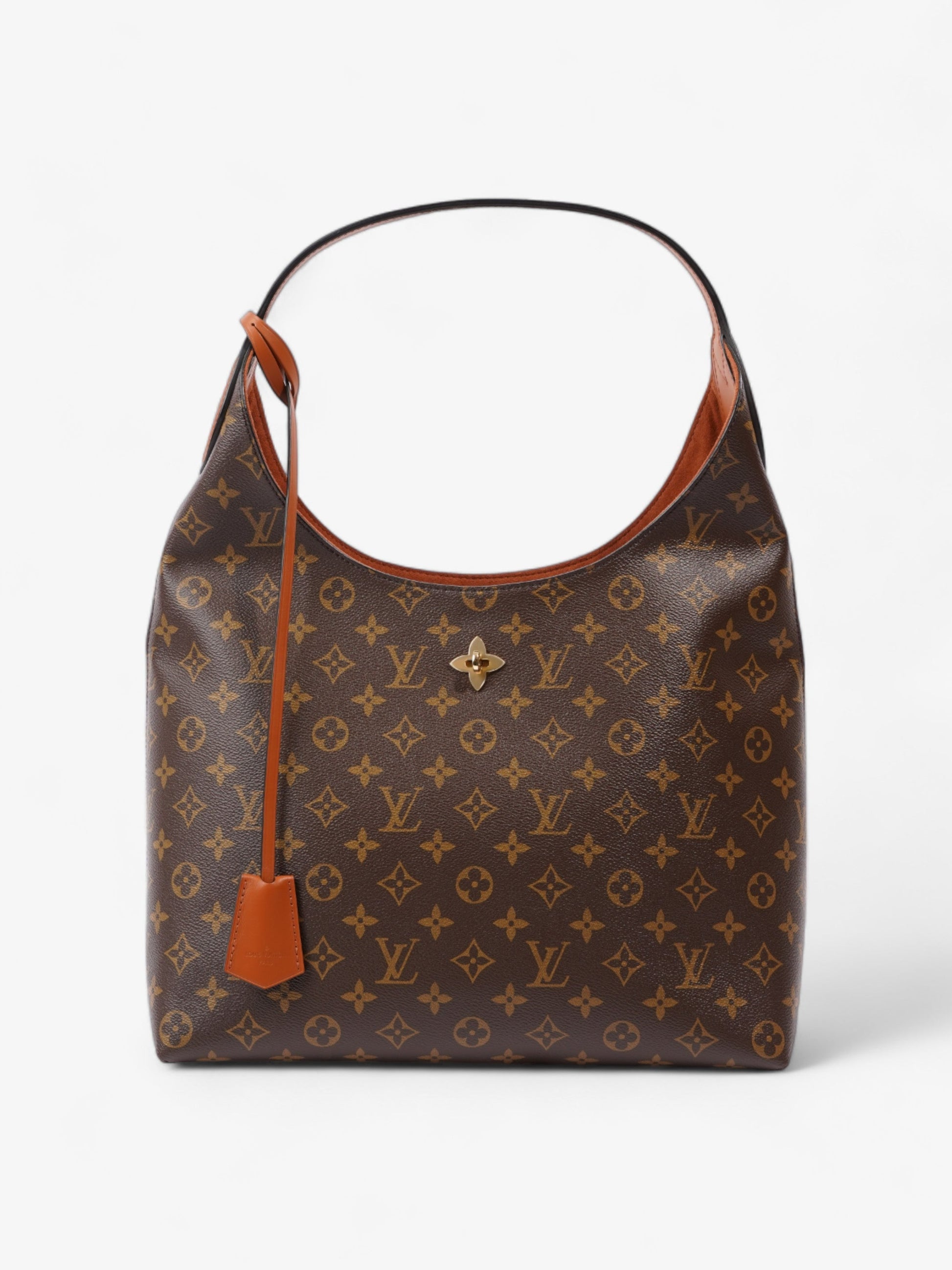 Louis Vuitton Flower Hobo Coated Monogram Canvas Coated Canvas Apparel