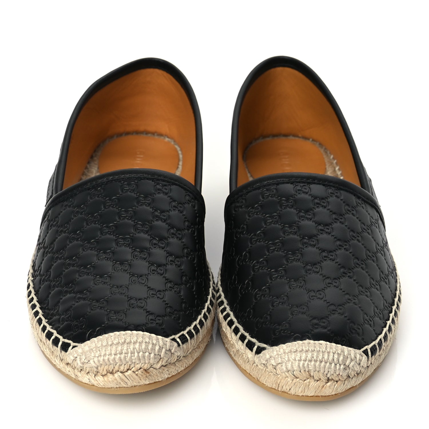 Gucci Microguccissima Signature Espadrilles 36 Black