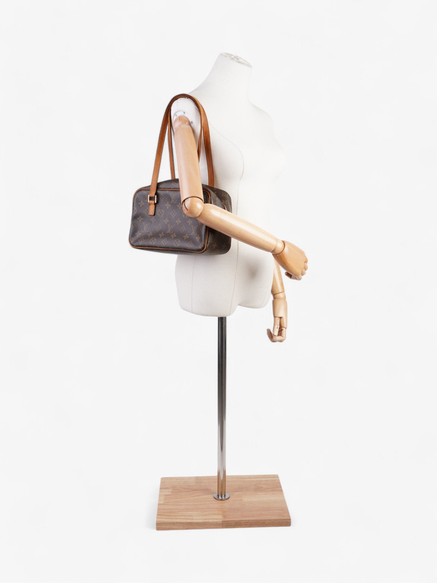 Louis Vuitton Cite MM Monogram Canvas Handbag