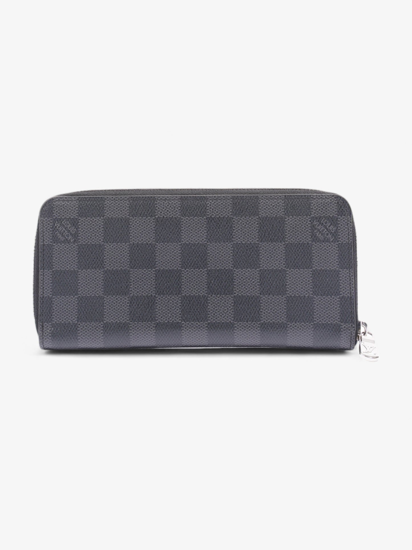 Louis Vuitton Zippy Graphite Coated Damier Canvas Coated Canvas Wallet Case