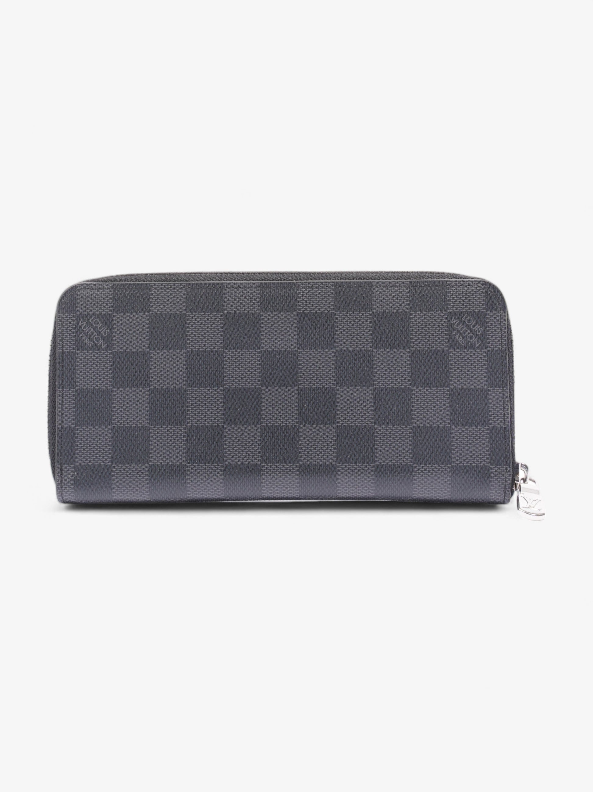 Louis Vuitton Zippy Graphite Coated Damier Canvas Coated Canvas Wallet Case