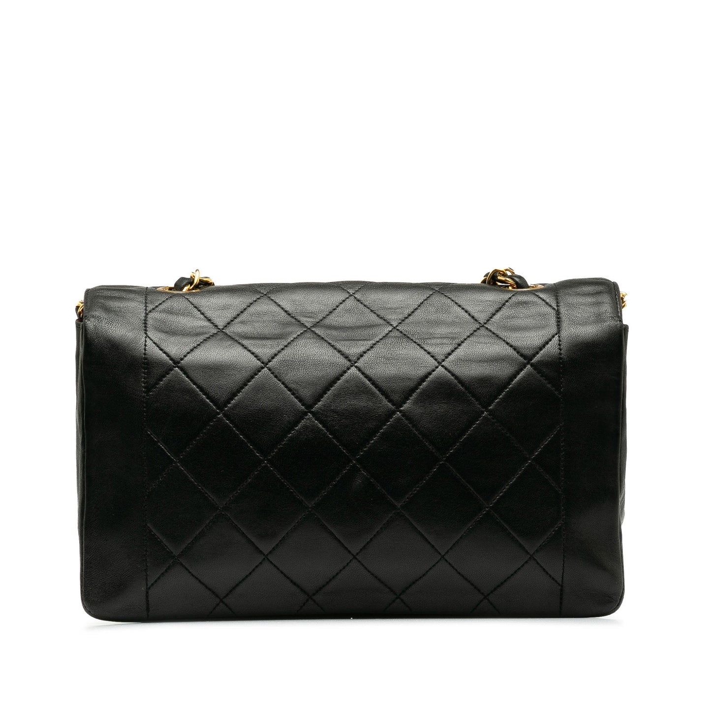 CHANEL Medium Lambskin Diana Flap Crossbody Bag