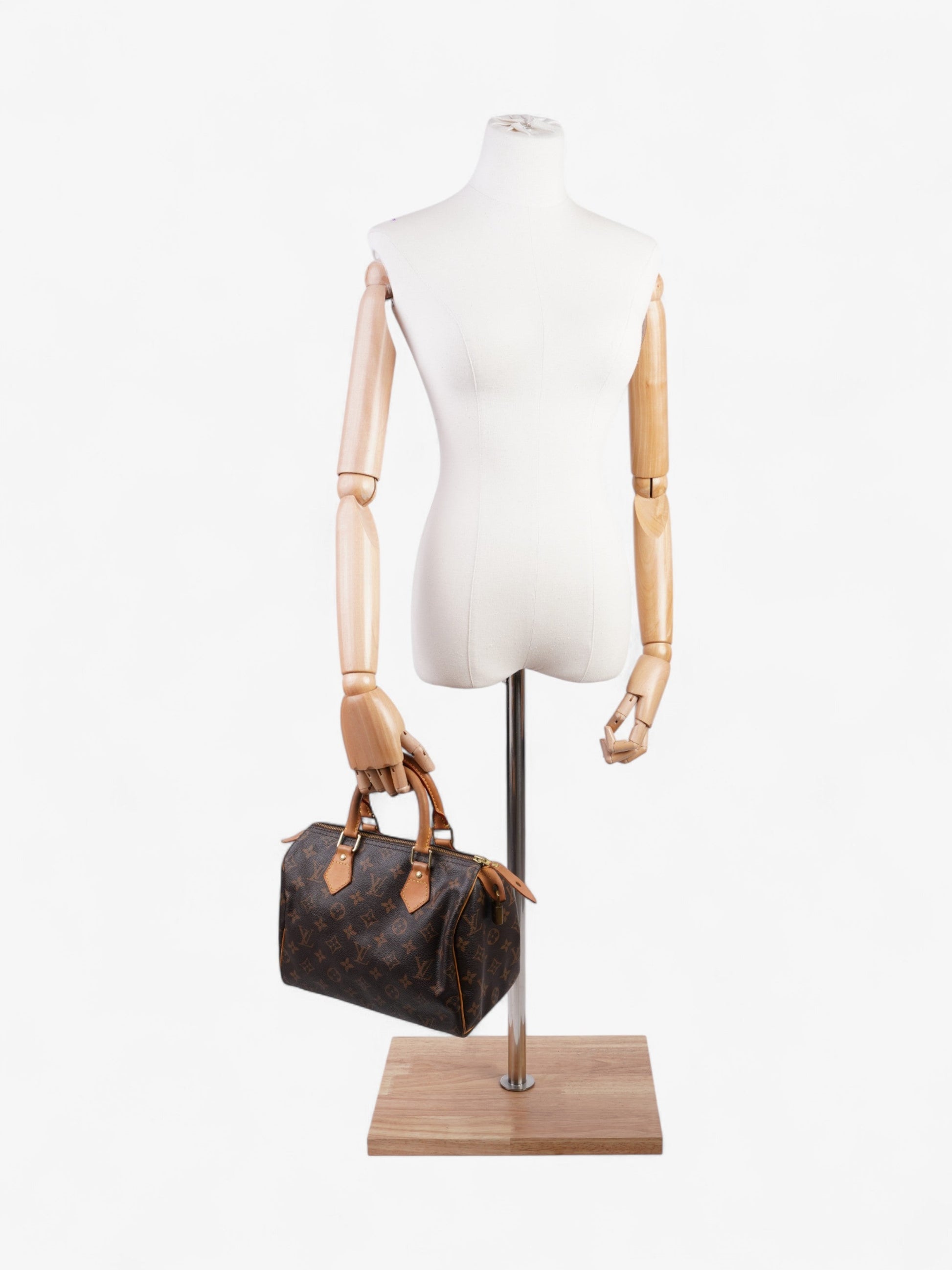 Louis Vuitton Speedy Coated 25 Monogram Canvas Coated Canvas Apparel Canvas 244