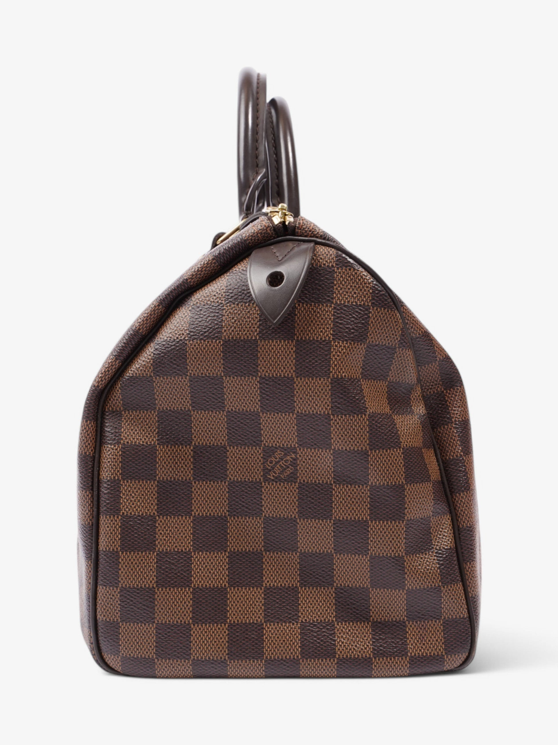 Louis Vuitton Speedy Ebene Coated 30 Canvas Coated Canvas Damier Apparel Canvas 57