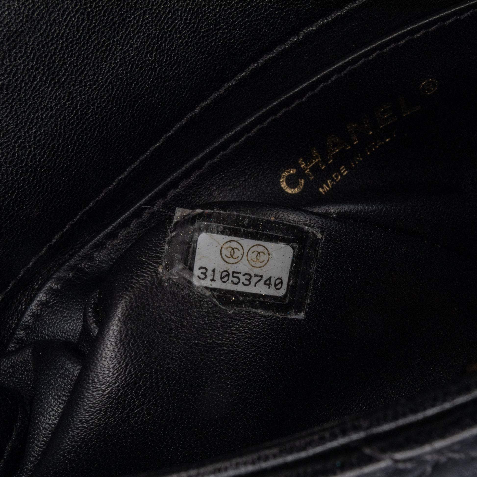 Black Chanel Small Quilted Lambskin Chain is More Flap Satchel