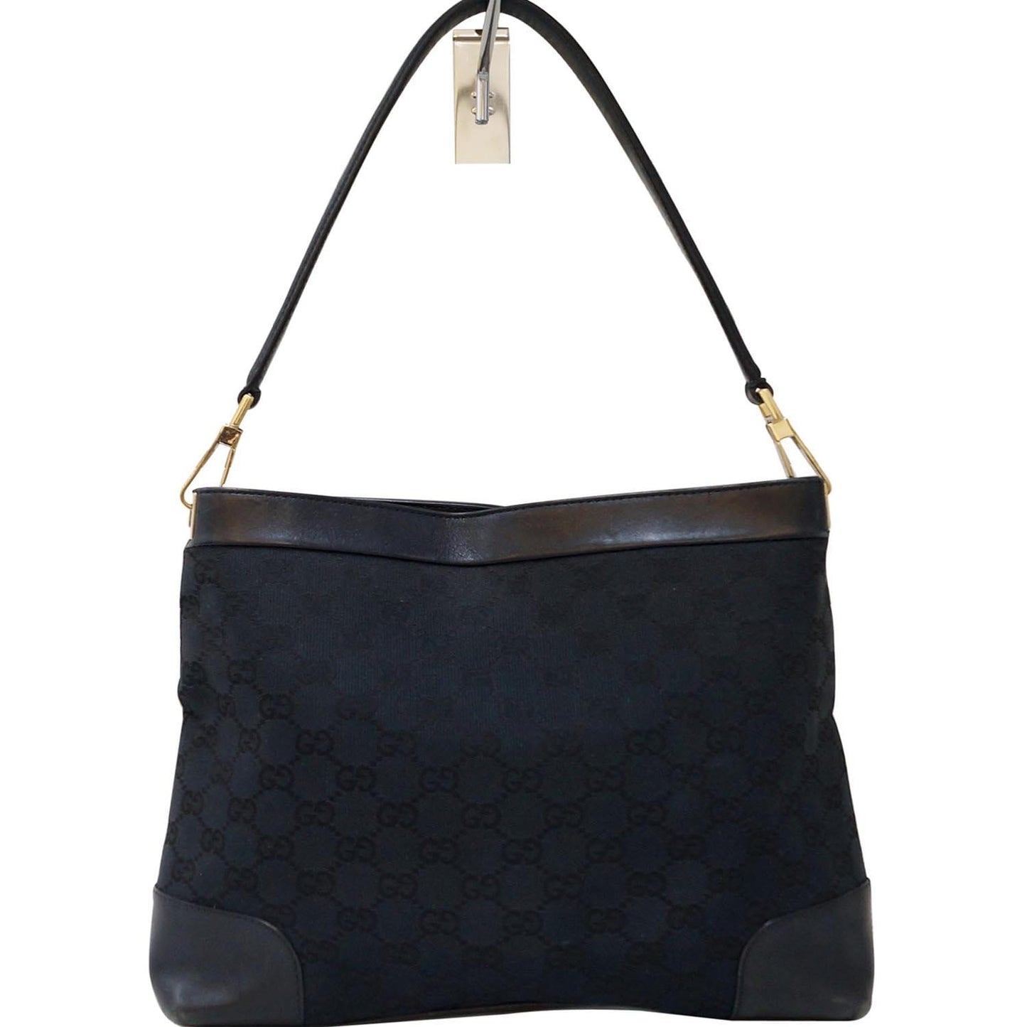 Gucci Signature Shoulder Bag Leather Monogram
