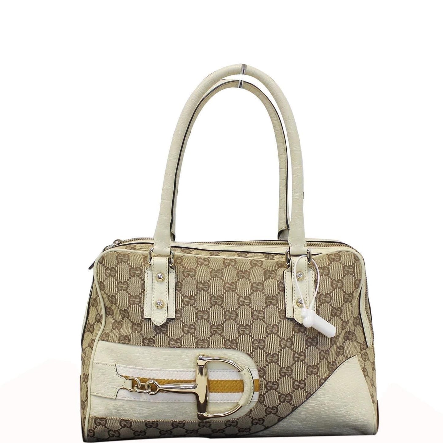 Gucci Hasler Shoulder Bag Canvas Monogram