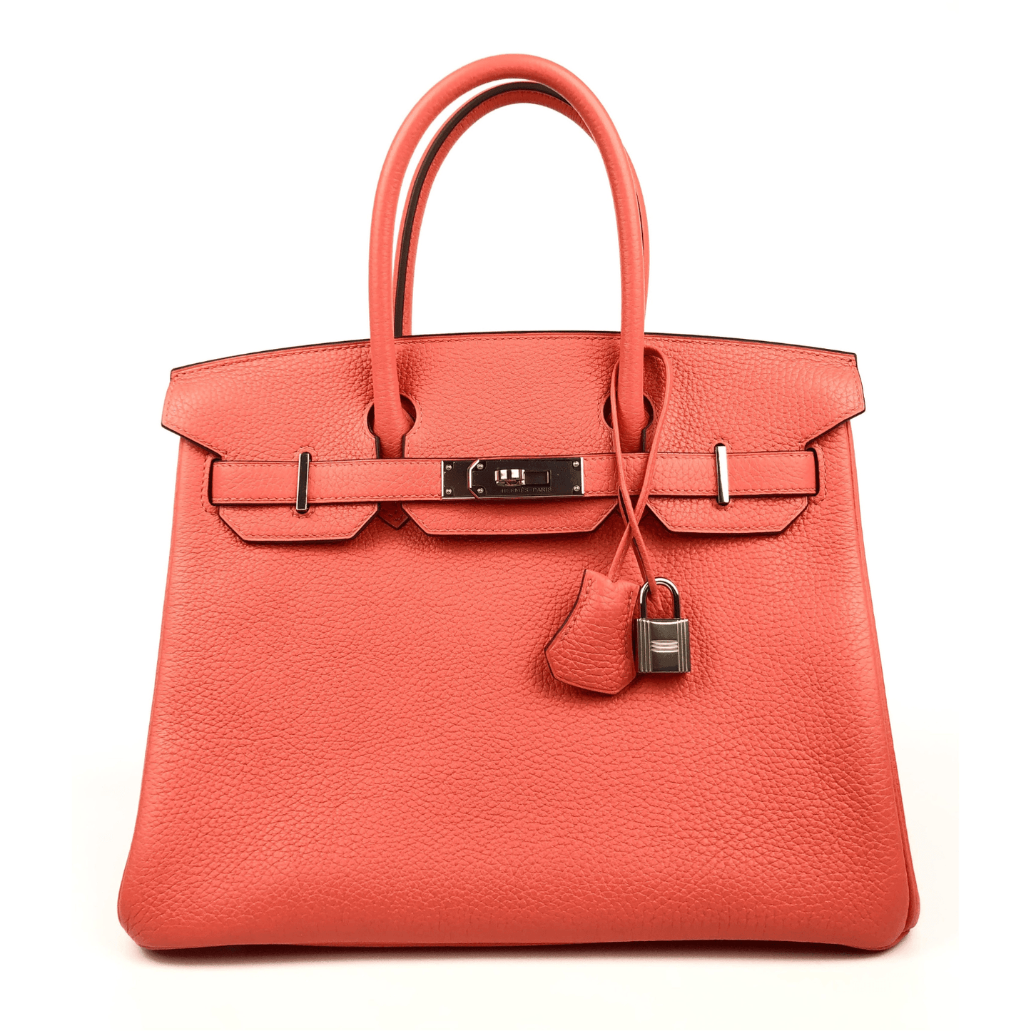 Hermes Luxury Cm Bougainvilea Togo Birkin With Palladium Travel Bag