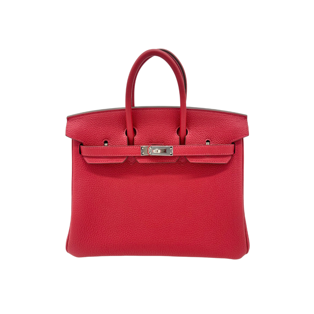 Gucci Hermes Birkin Verso Veau Rouge Cas Ue Togo Travel Bag