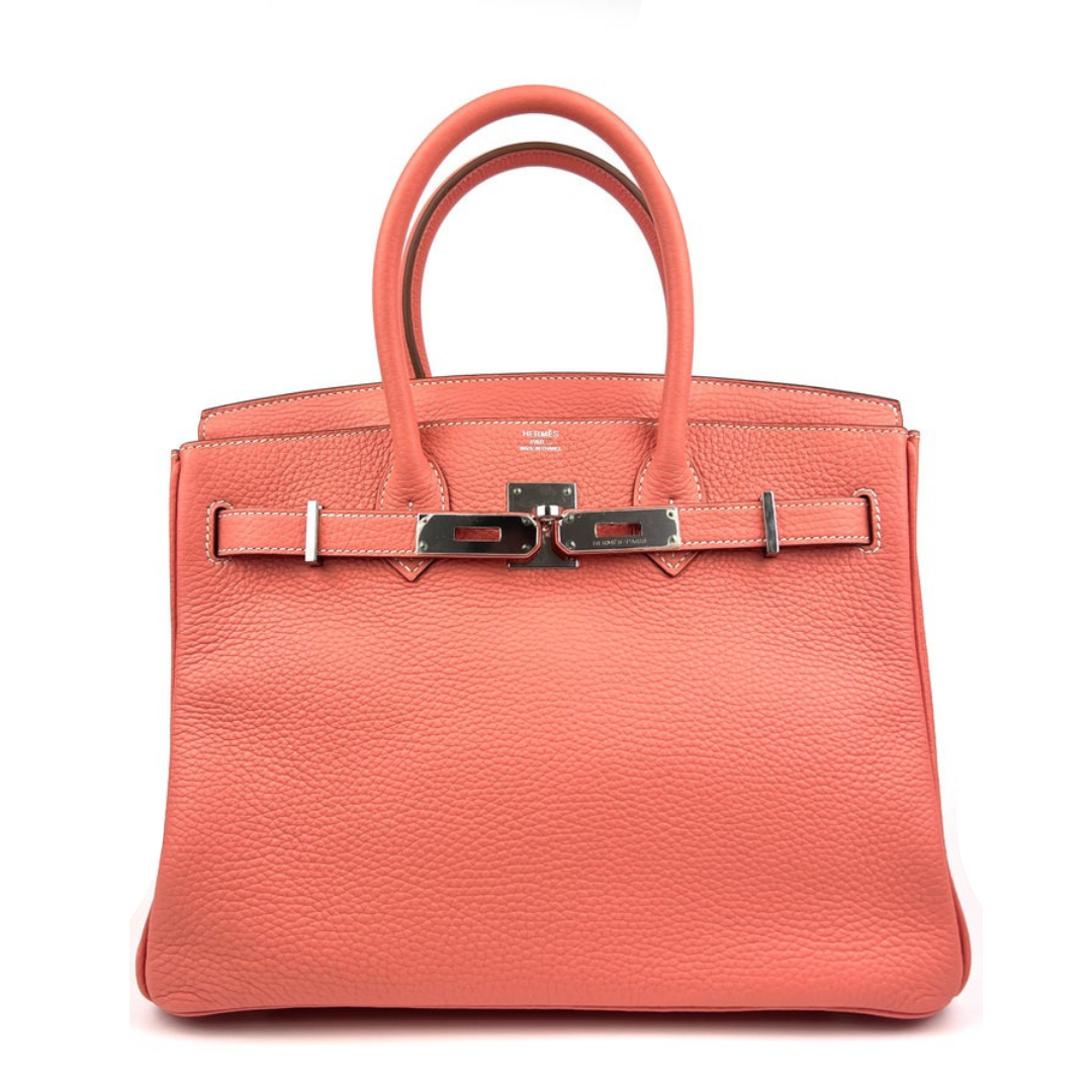 Gucci Hermes Birkin Crevette Togo Palladium Hardware Handbag Travel Bag