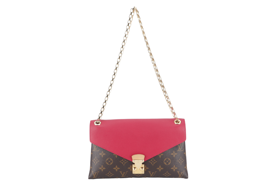 LOUIS VUITTON MONOGRAN CANVAS PALLAS CHAIN BAG NO DUST COVER