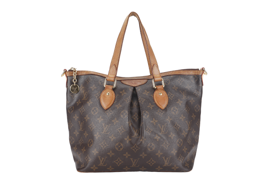 LOUIS VUITTON PALERMO PM (M40145) MONOGRAM COATED CANVAS WITH DUST COVER