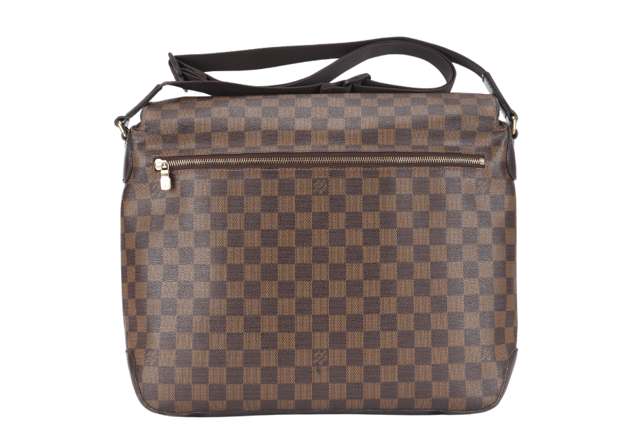 LOUIS VUITTON SPENCER DAMIER EBENE MESSENGER BAG GOLD HARDWARE NO DUST COVER