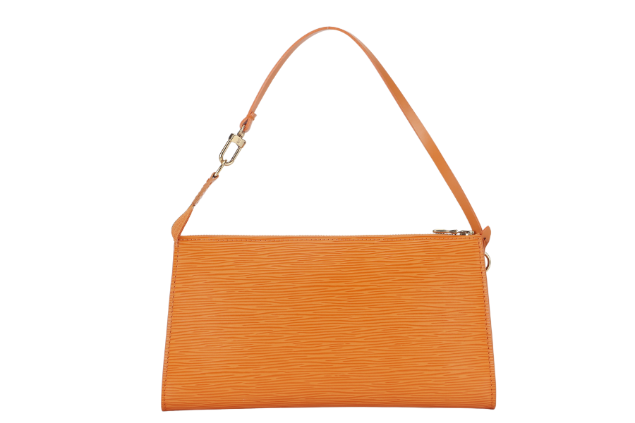 LOUIS VUITTON POCHETTE ACCESSOIRES POUCH (M5294H) MANDARIN EPI LEATHER GOLD HARDWARE NO DUST COVER
