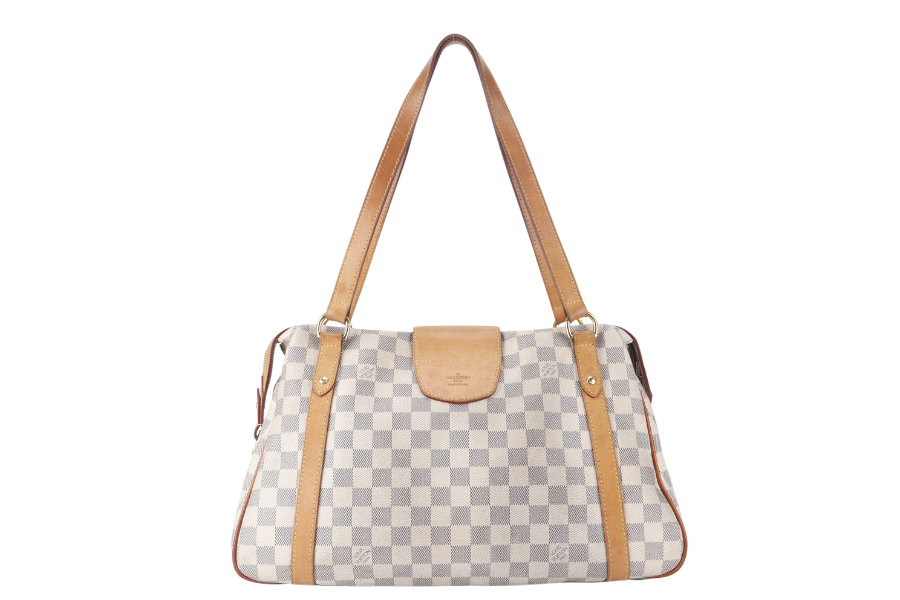 LOUIS VUITTON STRESA PM (N42220) DAMIER AZUR GOLD HARDWARE NO DUST COVER