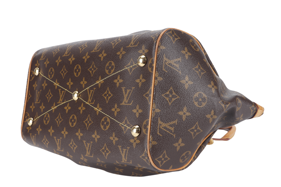 LOUIS VUITTON TIVOLI GM (M40146) MONOGRAM CANVAS GOLD HARDWARE WITH DUST COVER