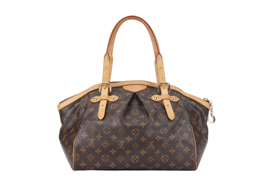 LOUIS VUITTON TIVOLI GM (M40146) MONOGRAM CANVAS GOLD HARDWARE WITH DUST COVER