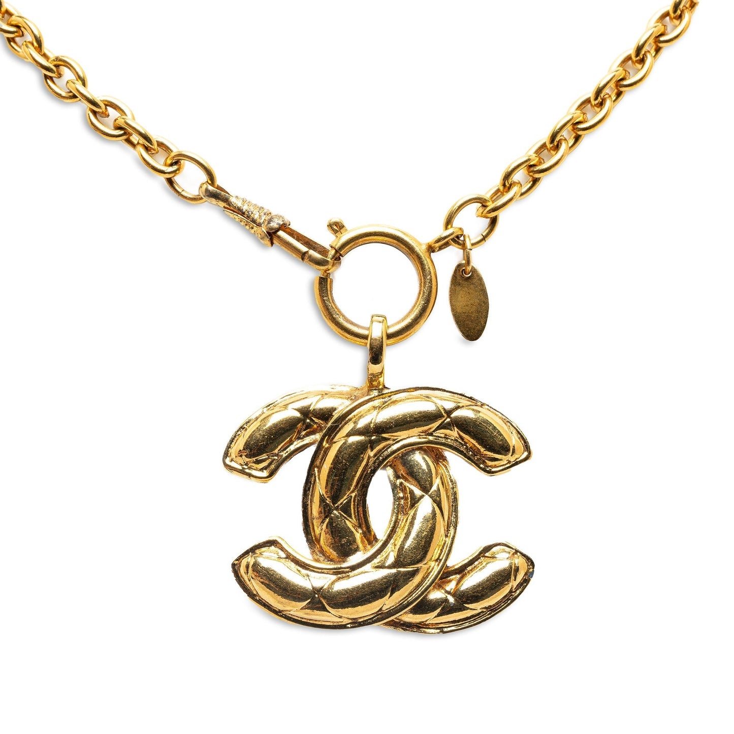 CHANEL CC Pendant Necklace Costume Bracelet