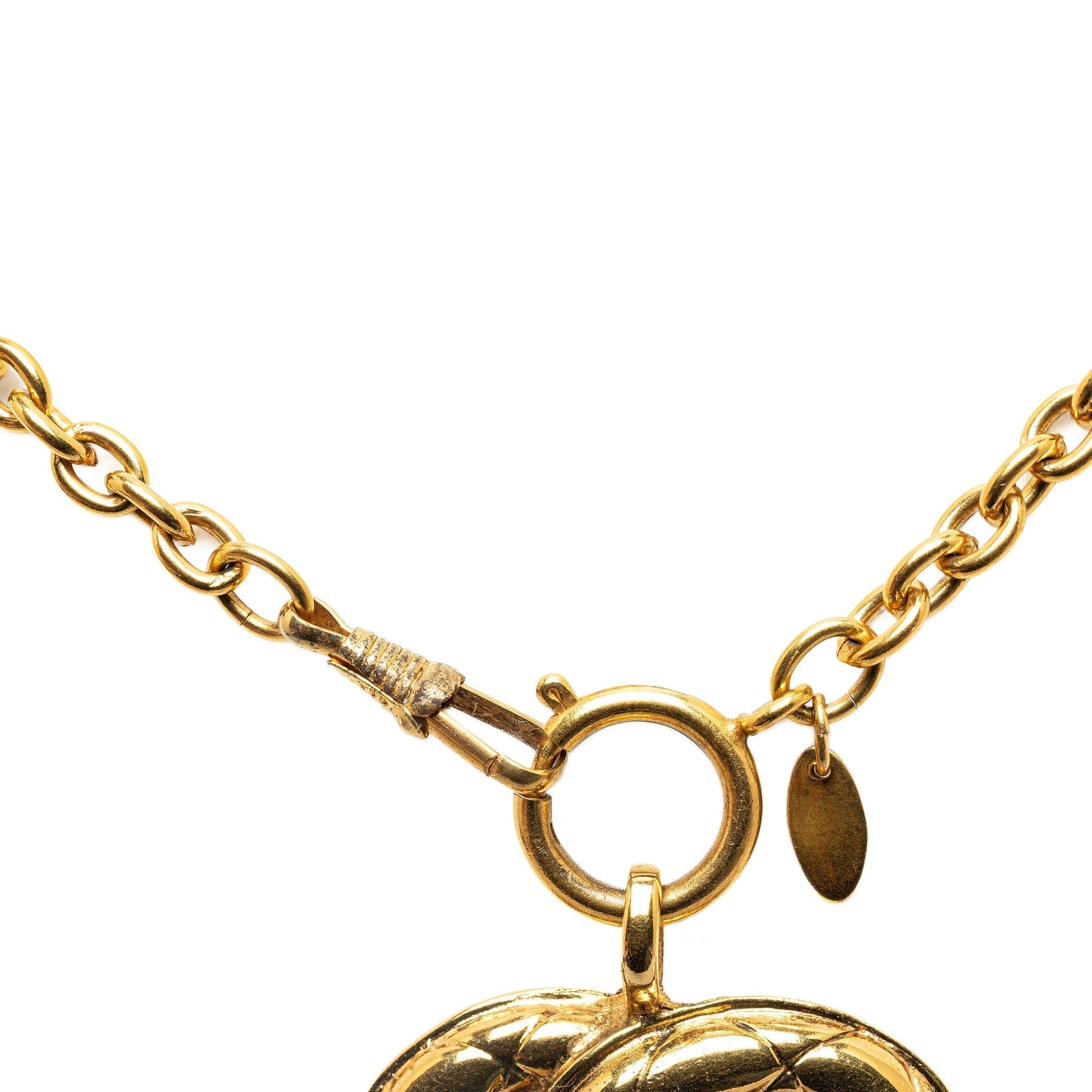 CHANEL CC Pendant Necklace Costume Bracelet