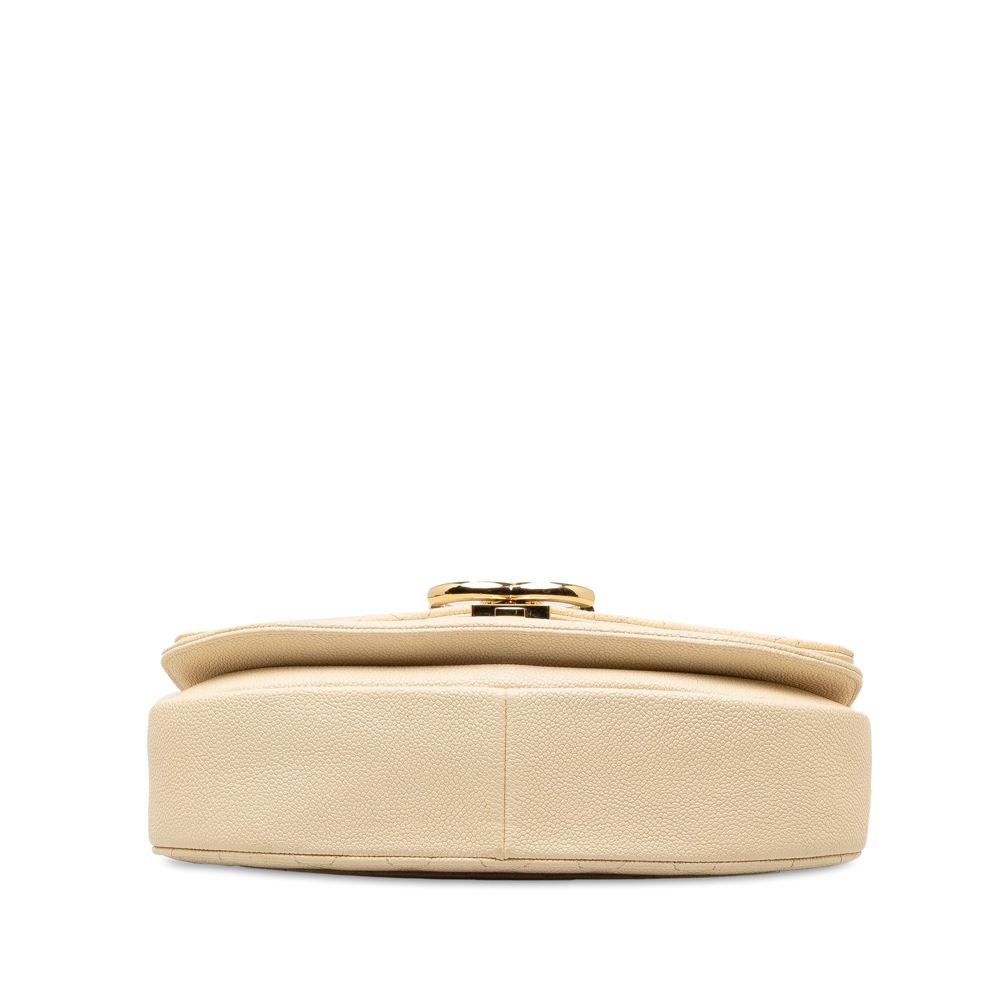 CHANEL Medium Caviar Cuba Top Handle Flap Satchel