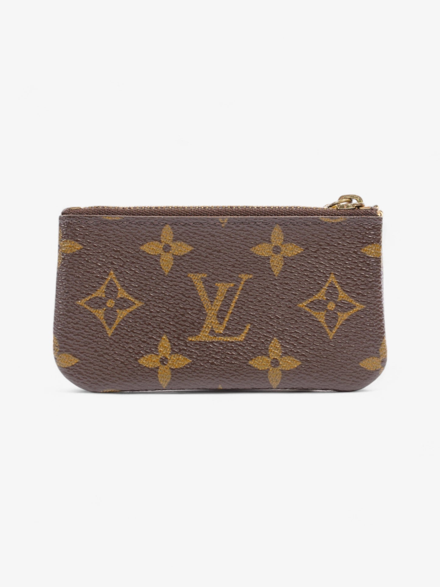 Louis Vuitton Monogram Gold Canvas Key Pouch Wallet Case