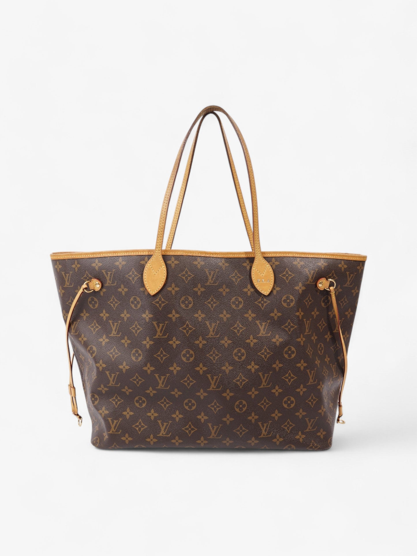 Louis Vuitton Never full GM Coated Monogram Canvas Coated Canvas Brown Apparel
