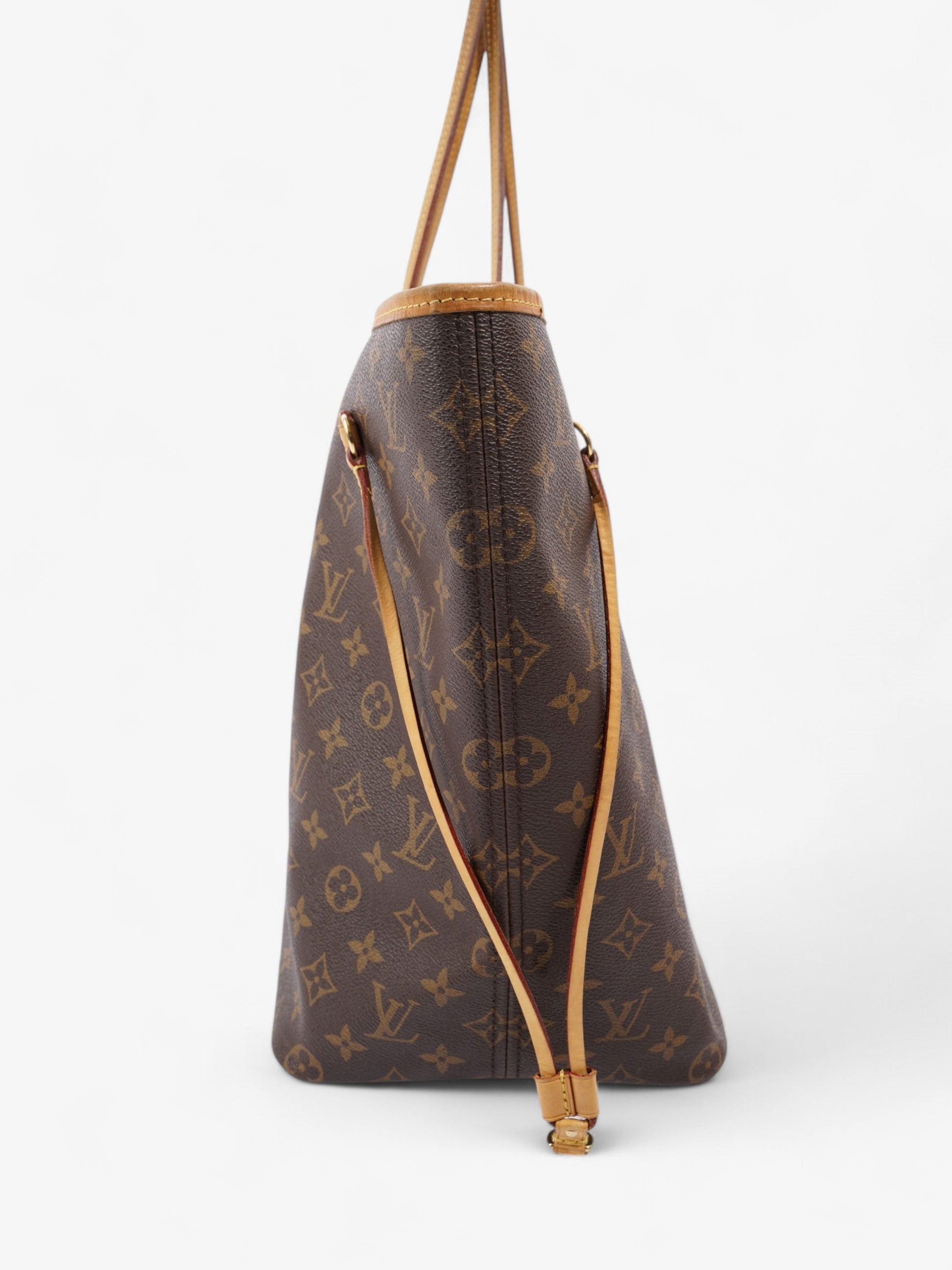 Louis Vuitton Never full GM Coated Monogram Canvas Coated Canvas Brown Apparel