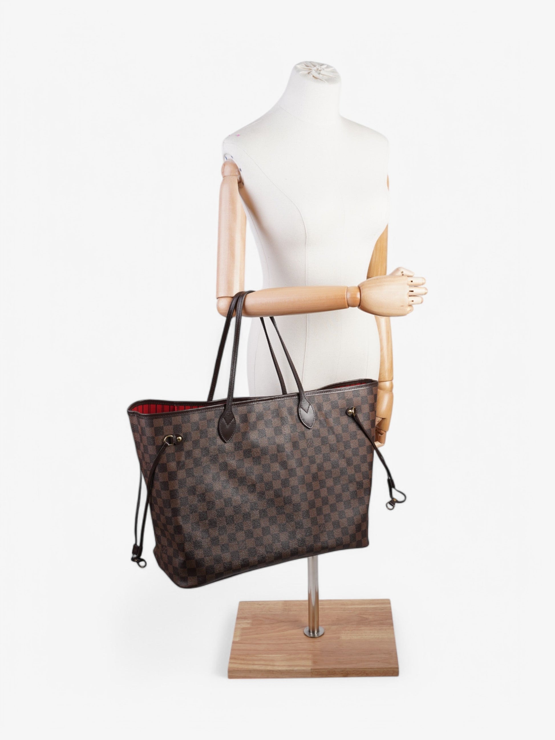 Louis Vuitton Neverfull Ebene Coated GM Damier Canvas Coated Canvas Apparel Gm 11