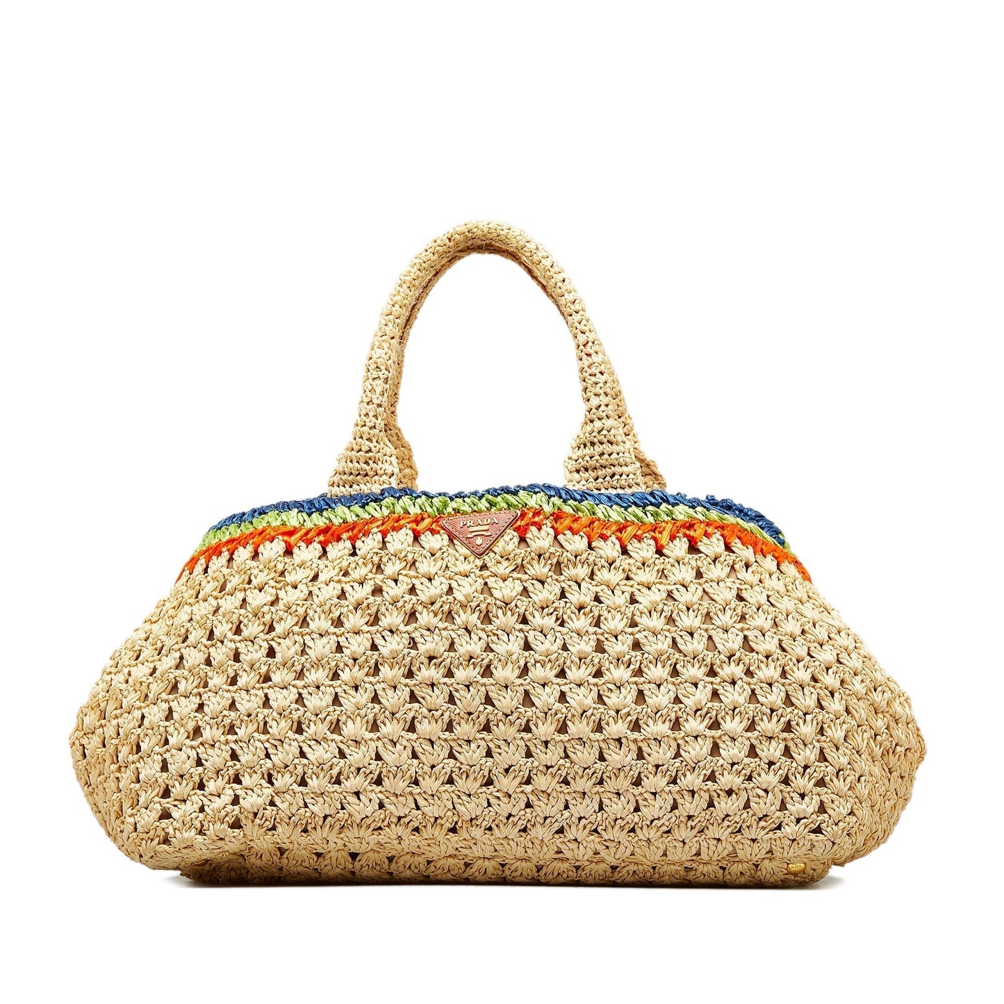 Prada Straw Tote Bag