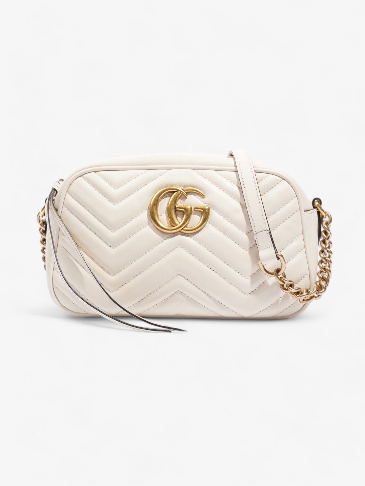 Gucci Marmont Small Shoulder Bag Leather Matelasse Leather Small