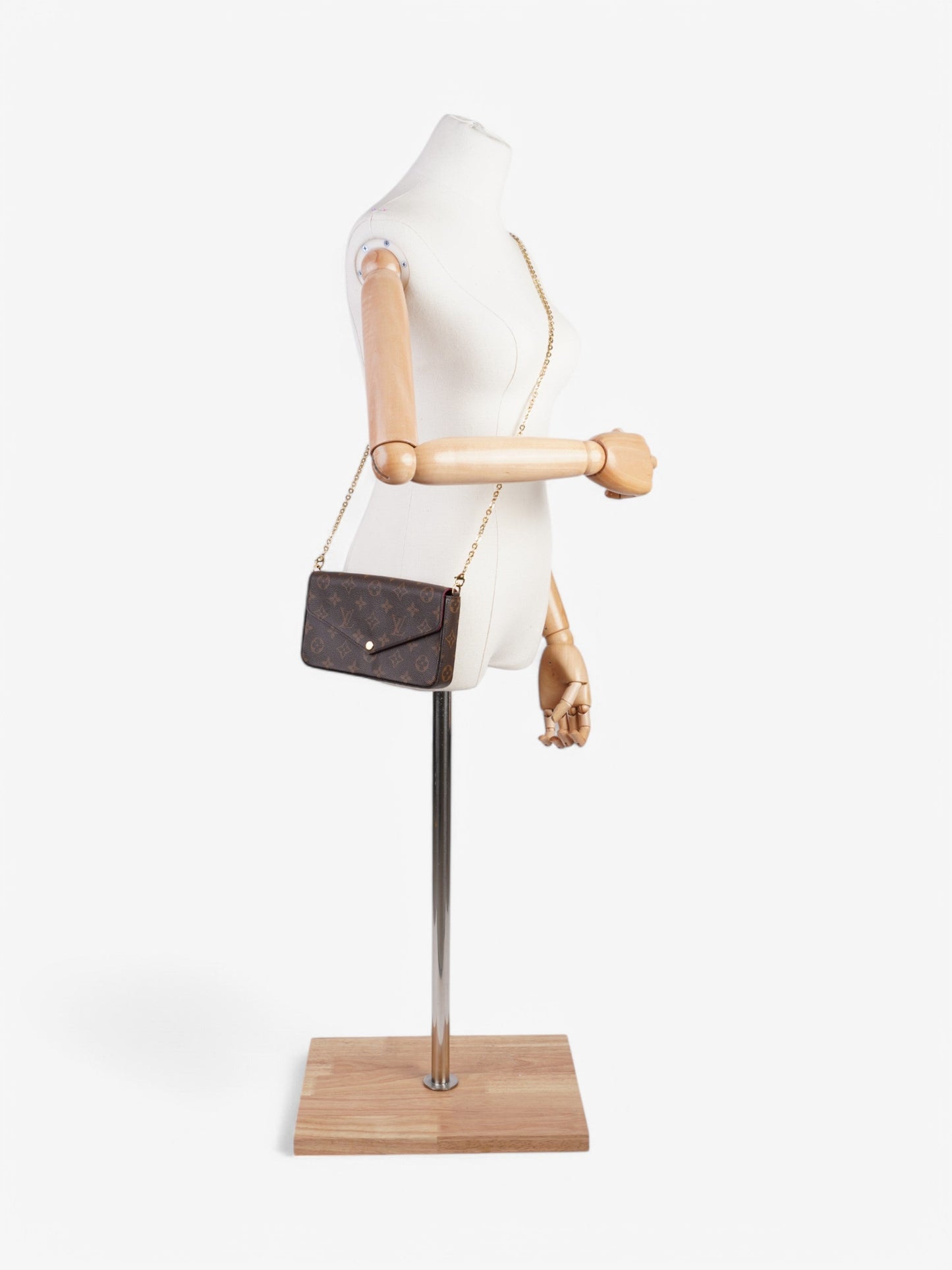 Louis Vuitton Pochette Felicie Coated Monogram Canvas Coated Canvas Apparel Canvas 11