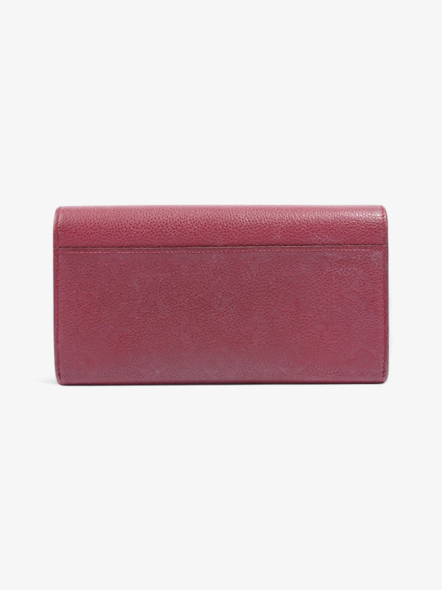 Louis Vuitton Sarah Raisin Leather Empreinte Wallet Case