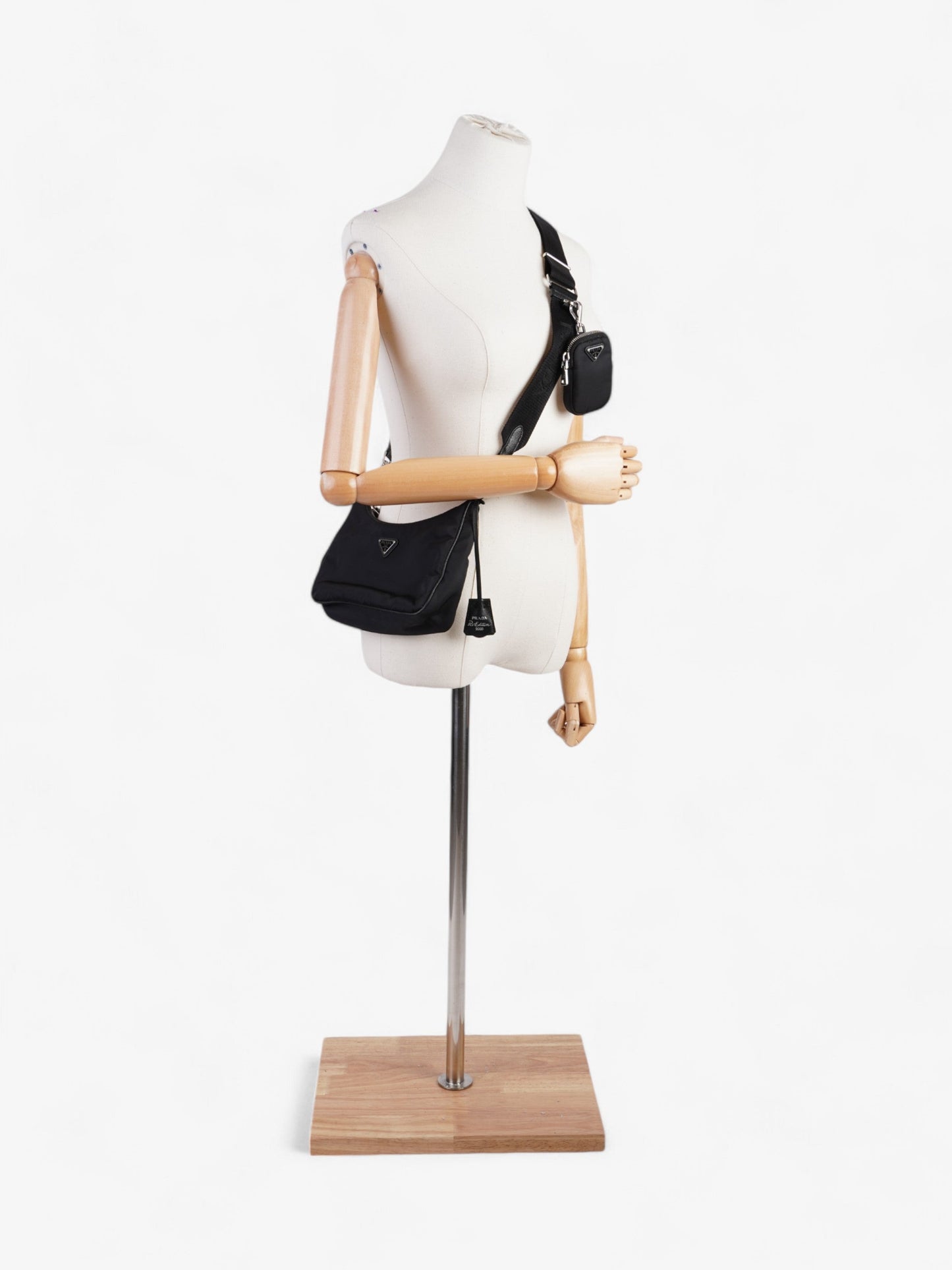 Prada Re Edition Re Crossbody Bag Nylon Black Re Nylon 9