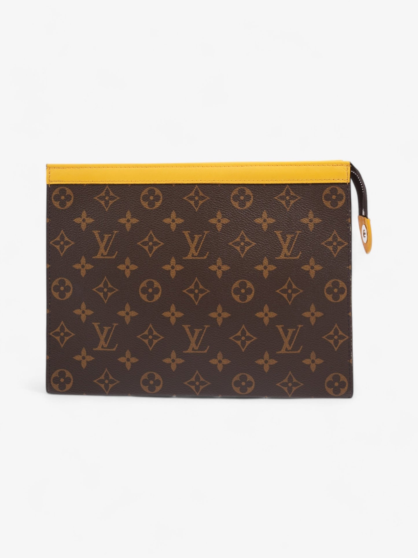 Louis Vuitton Pochette Voyage Coated MM Monogram Canvas Coated Canvas Yellow Apparel