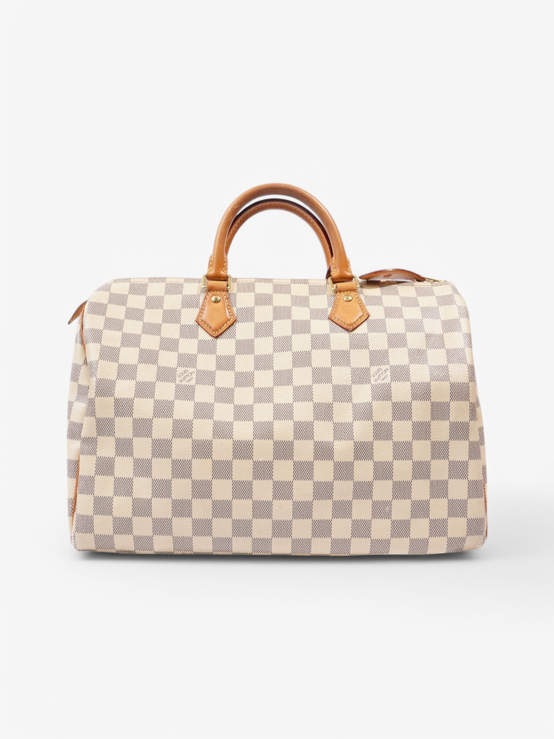 Louis Vuitton Speedy Azur Coated 35 Canvas Coated Canvas Damier Apparel Canvas 41