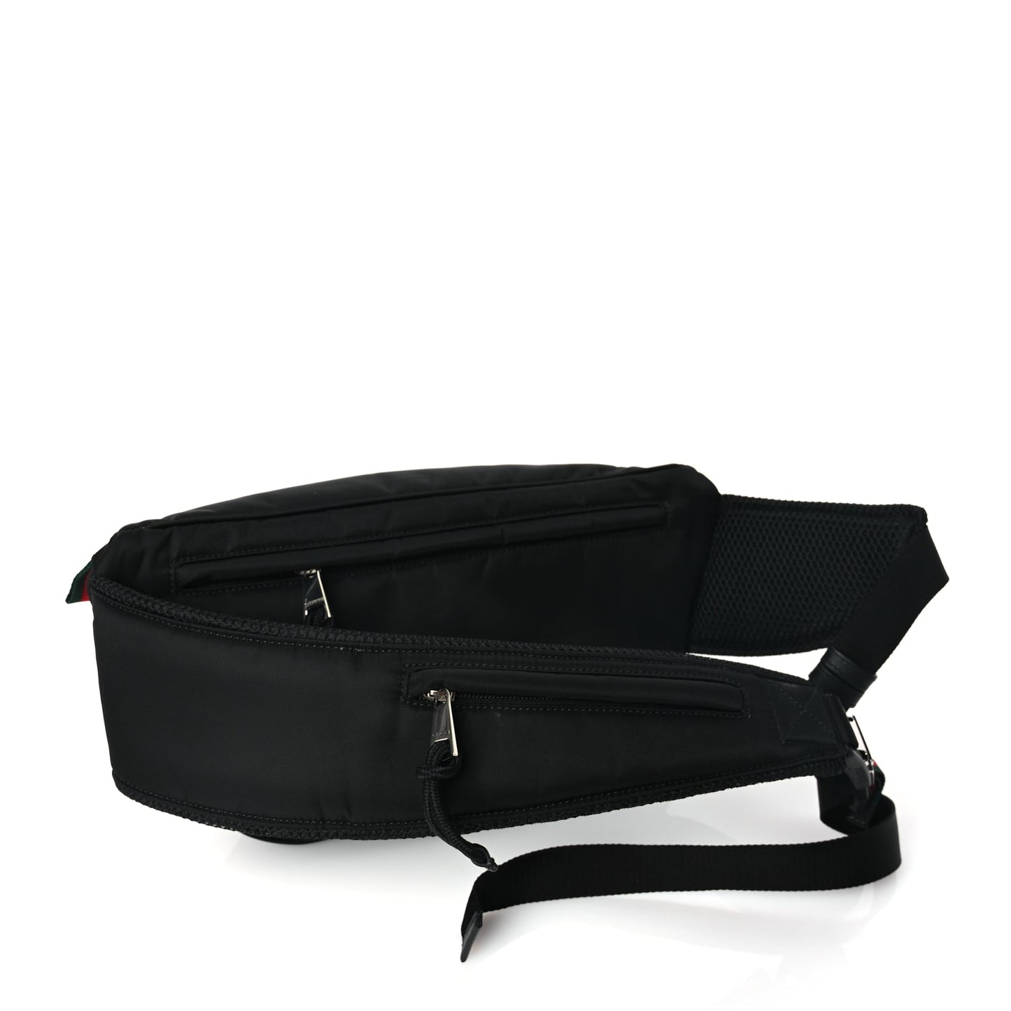 Gucci Nylon Large Logo Belt Bag Black
