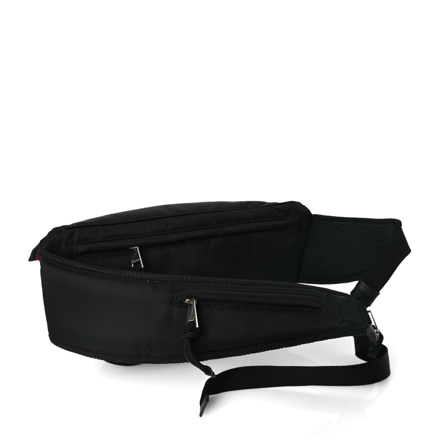 Gucci Nylon Large Logo Belt Bag Black