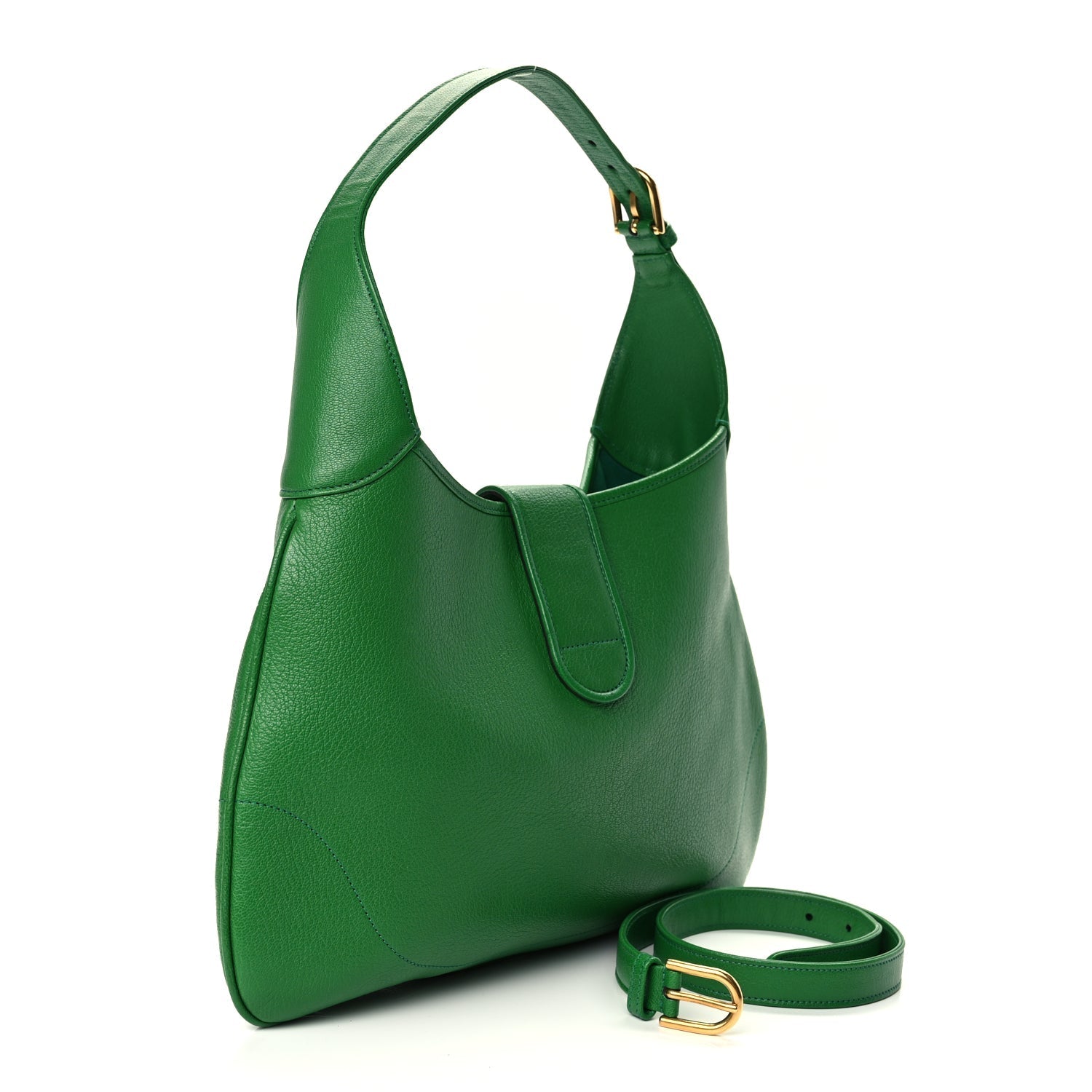 Gucci Goatskin Medium Aphrodite Shoulder Bag New Shamrock