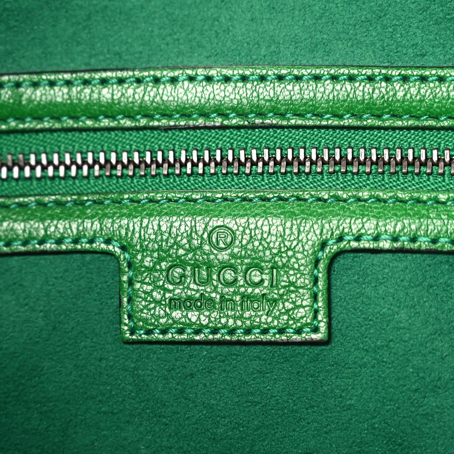 Gucci Goatskin Medium Aphrodite Shoulder Bag New Shamrock