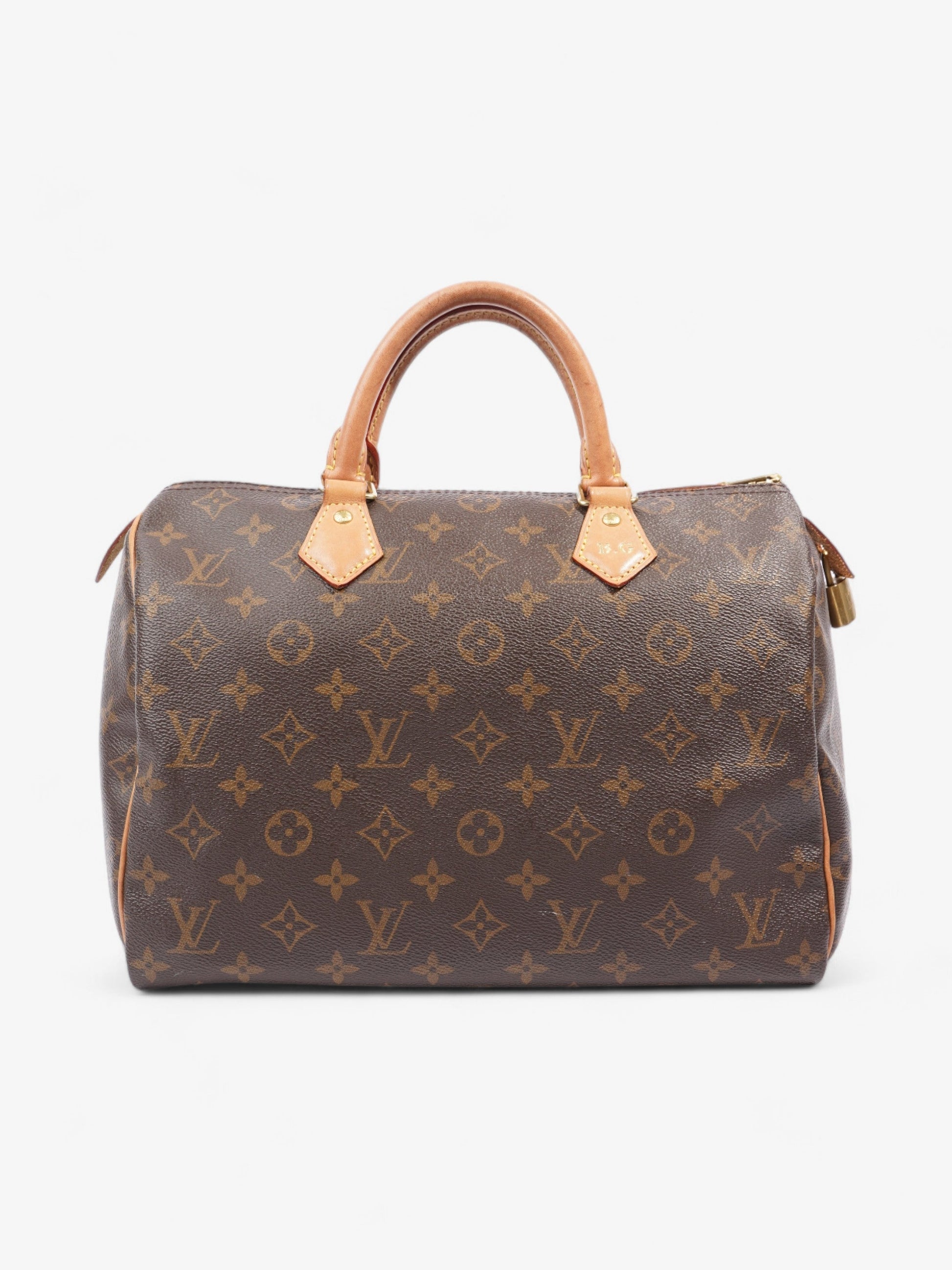 Louis Vuitton Speedy 30 Coated Monogram Canvas Coated Canvas Apparel Canvas 3