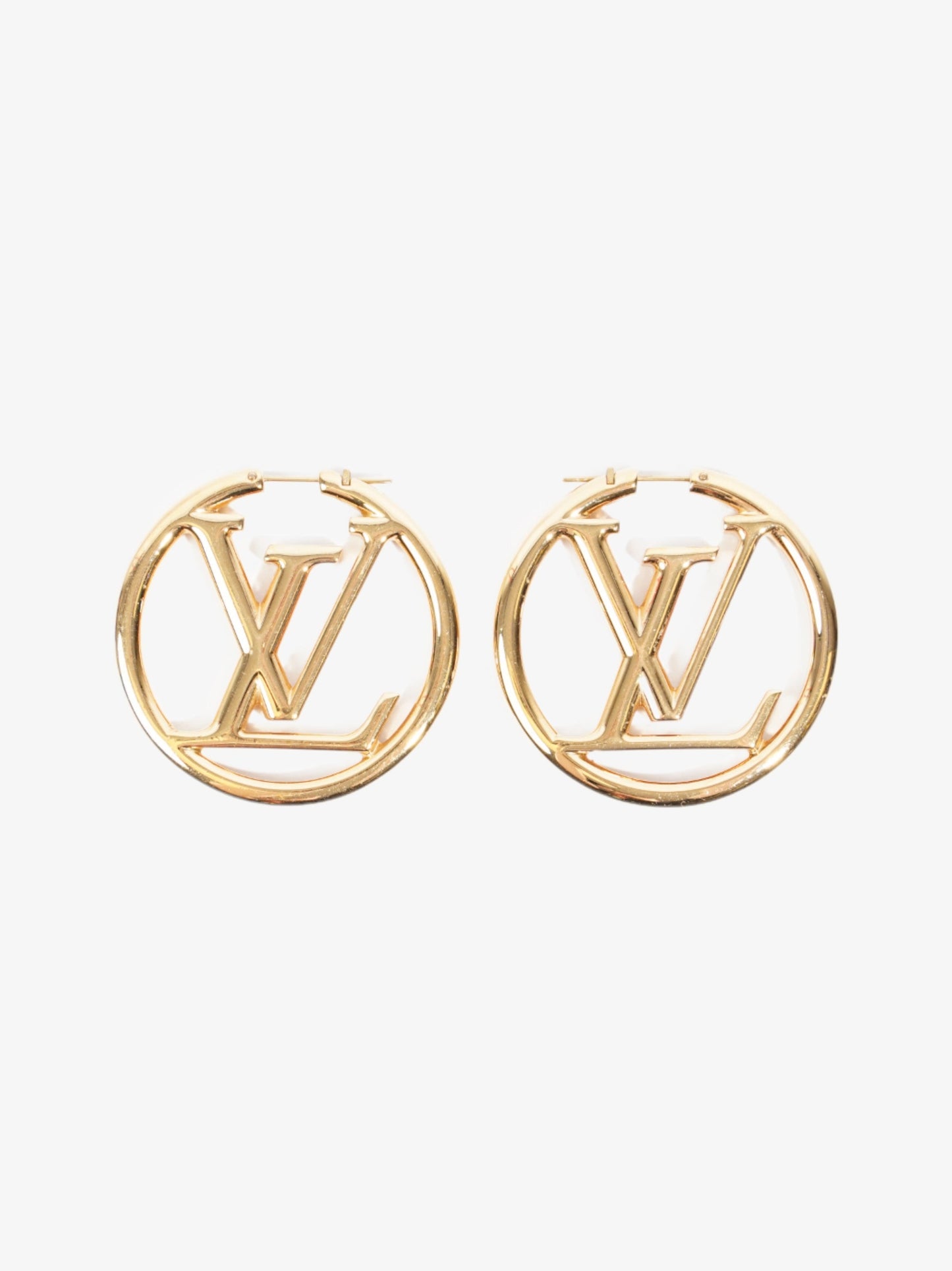 Louis Vuitton Louise Hoops Base Gold Handbag